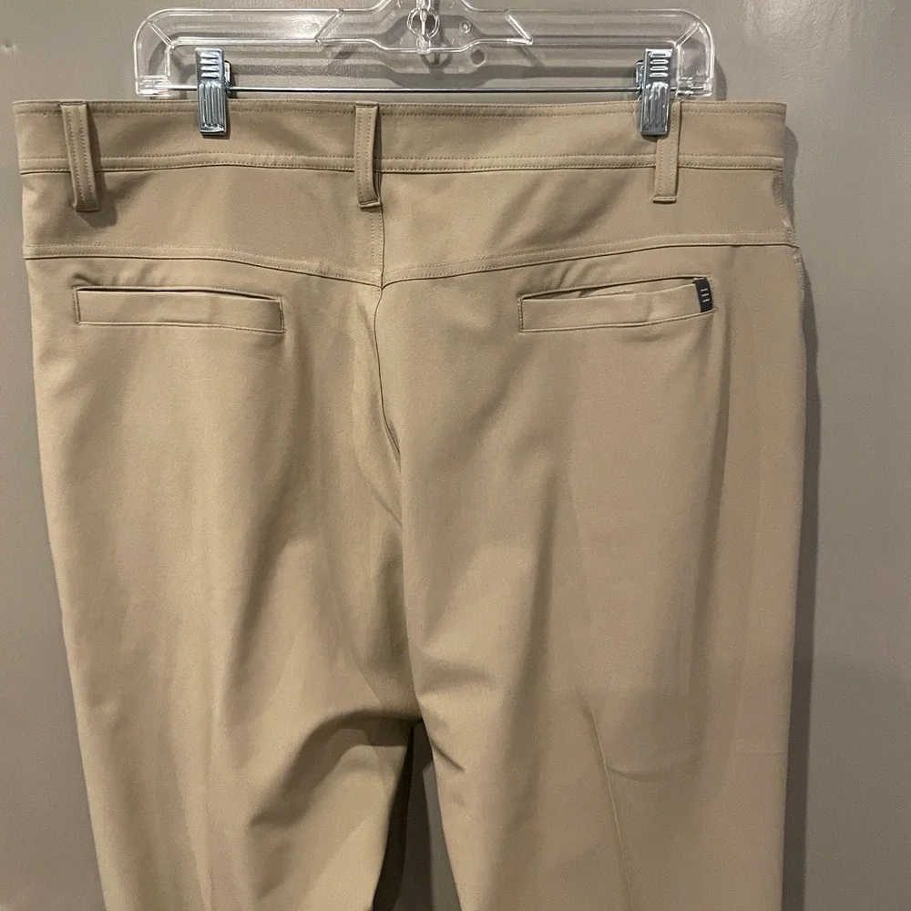 Free Fly Nomad Pants Mens 36x34 Khaki Tan Stretch Performance Outdoor Trousers
